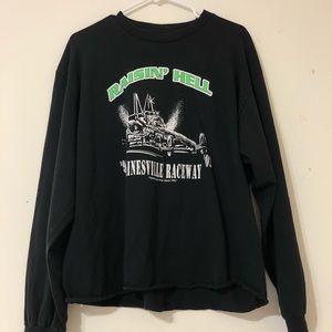 black raisin' hell long sleeve brandy melville